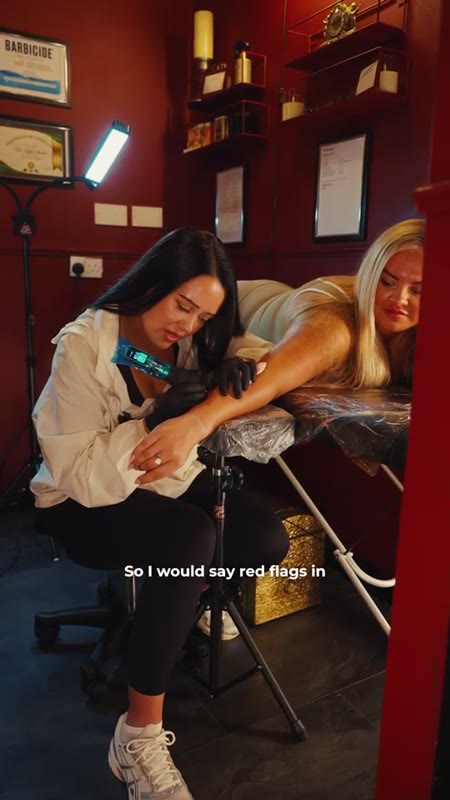 Tattoo Studio Red Flags